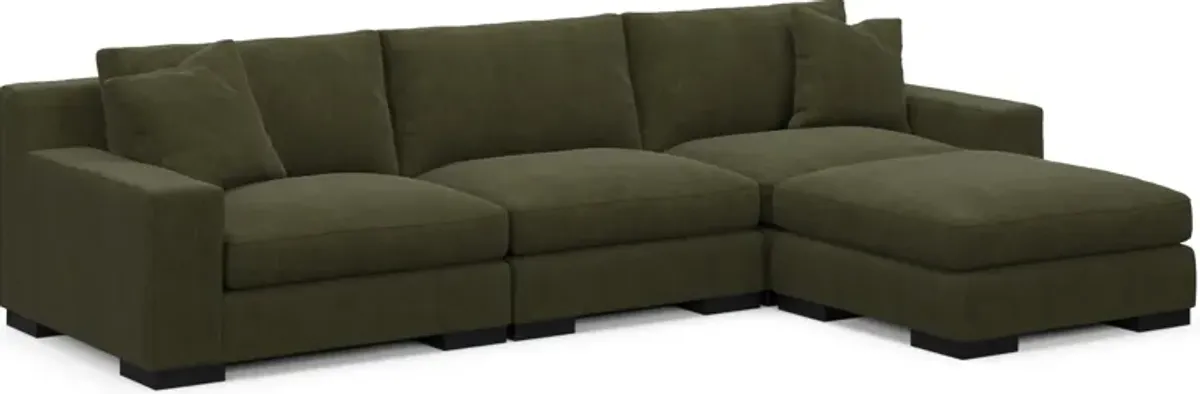 Bondi Hybrid Comfort Sectional - Marina Moss