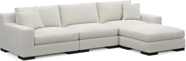 Bondi Hybrid Comfort Sectional - Texel Gray