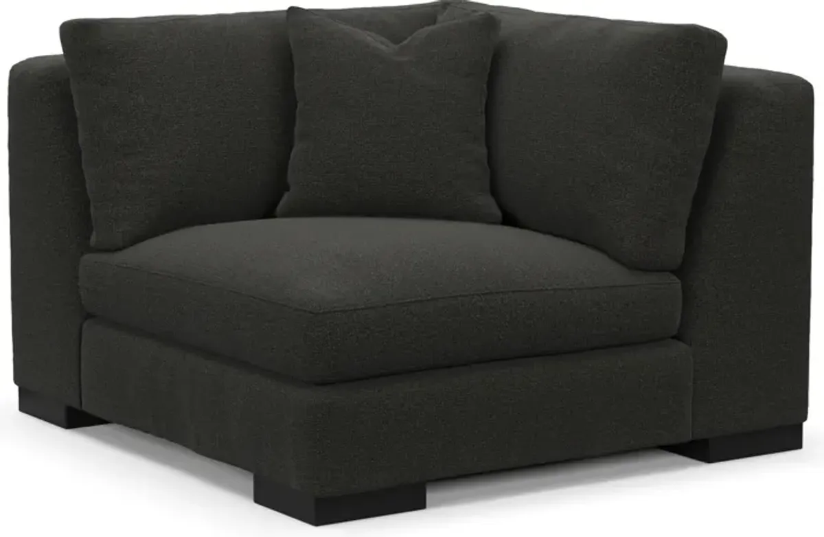 Bondi Foam Comfort Corner Chair - Liv Onyx