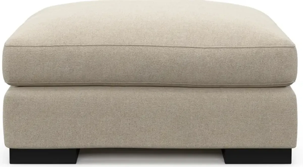 Bondi Foam Comfort Ottoman - Basker Antique