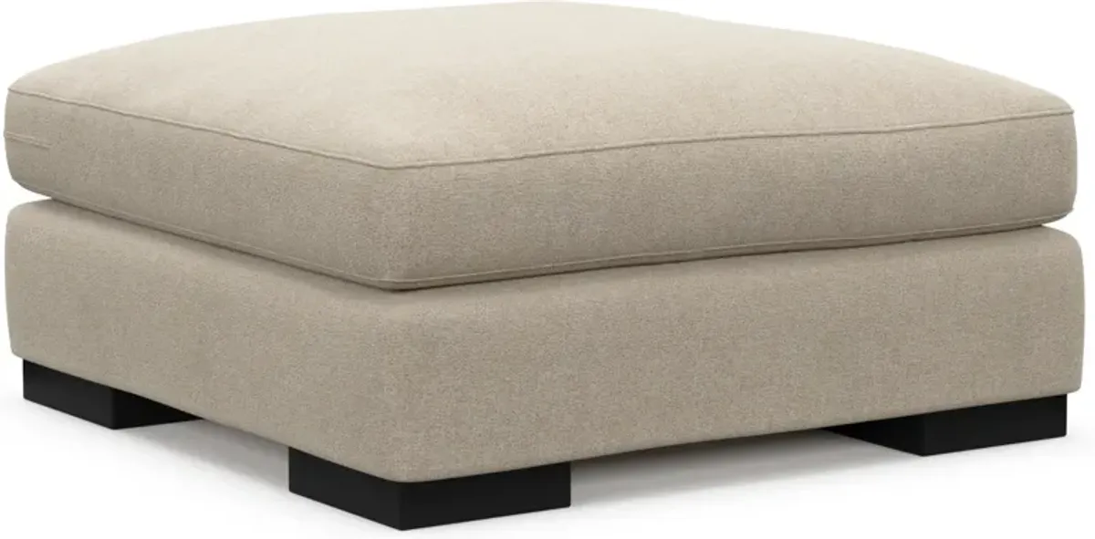 Bondi Foam Comfort Ottoman - Basker Antique