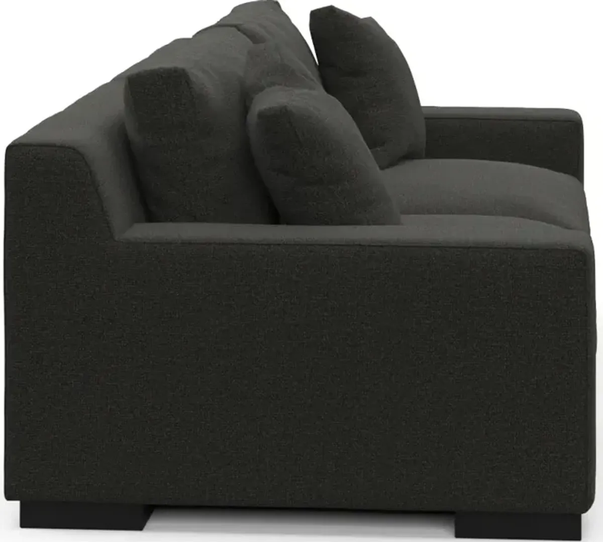 Bondi Foam Comfort 2-Piece Sofa - Liv Onyx