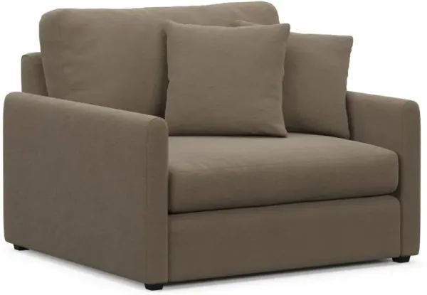 Jaden Hybrid Comfort Chair - Merrimac Brownstone