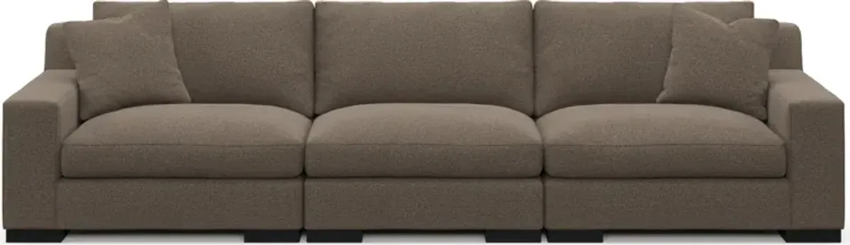 Bondi Foam Comfort 3-Piece Sofa - Liv Umber