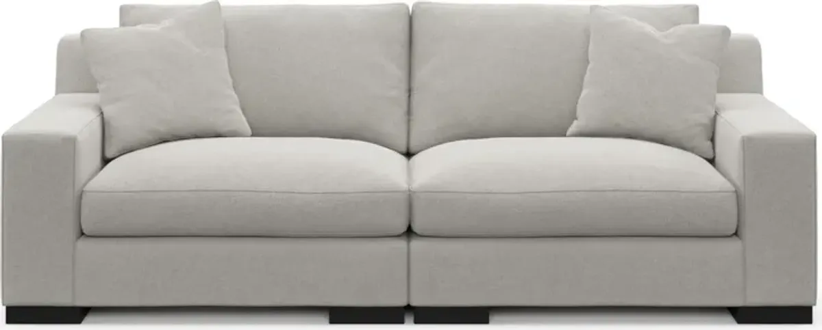 Bondi Hybrid Comfort 2-Piece Sofa - Basker Dove