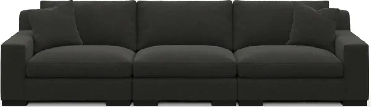 Bondi Hybrid Comfort 3-Piece Sofa - Liv Onyx