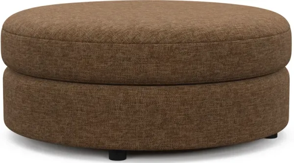 Allegra Foam Comfort Ottoman - Balvi Truffle