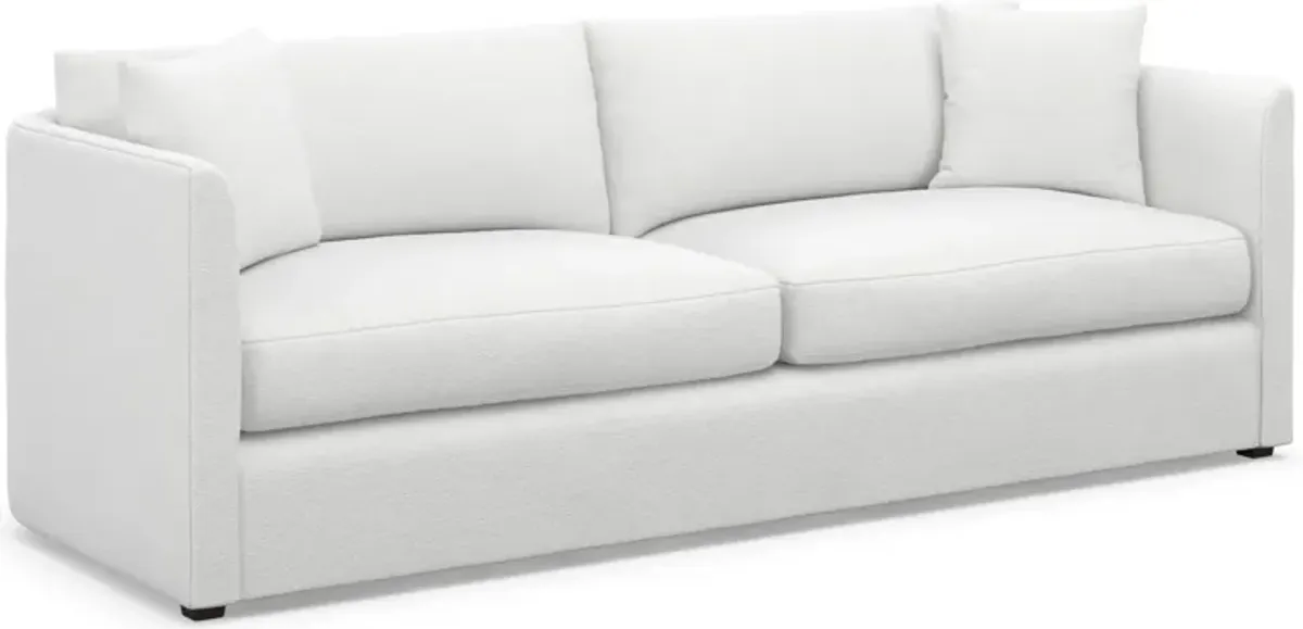 Benji Foam Comfort Sofa - Lovie Chalk