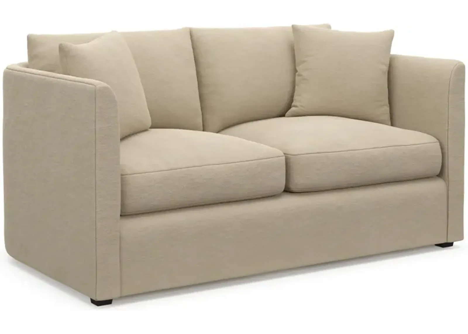 Benji Foam Comfort Loveseat - Merrimac Ecru