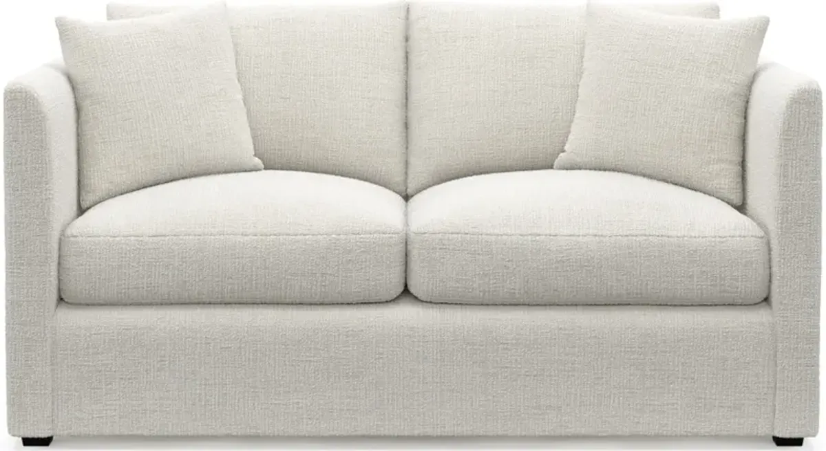 Benji Foam Comfort Loveseat - Bantu Pearl