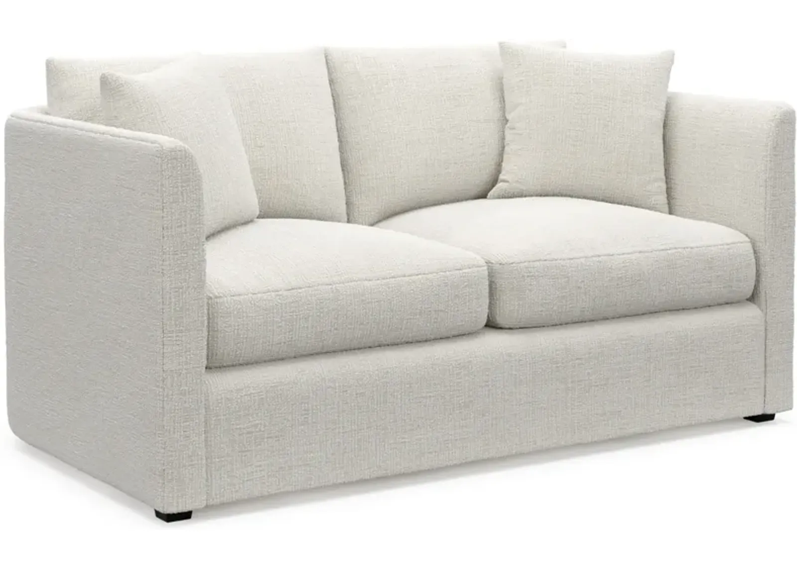 Benji Foam Comfort Loveseat - Bantu Pearl