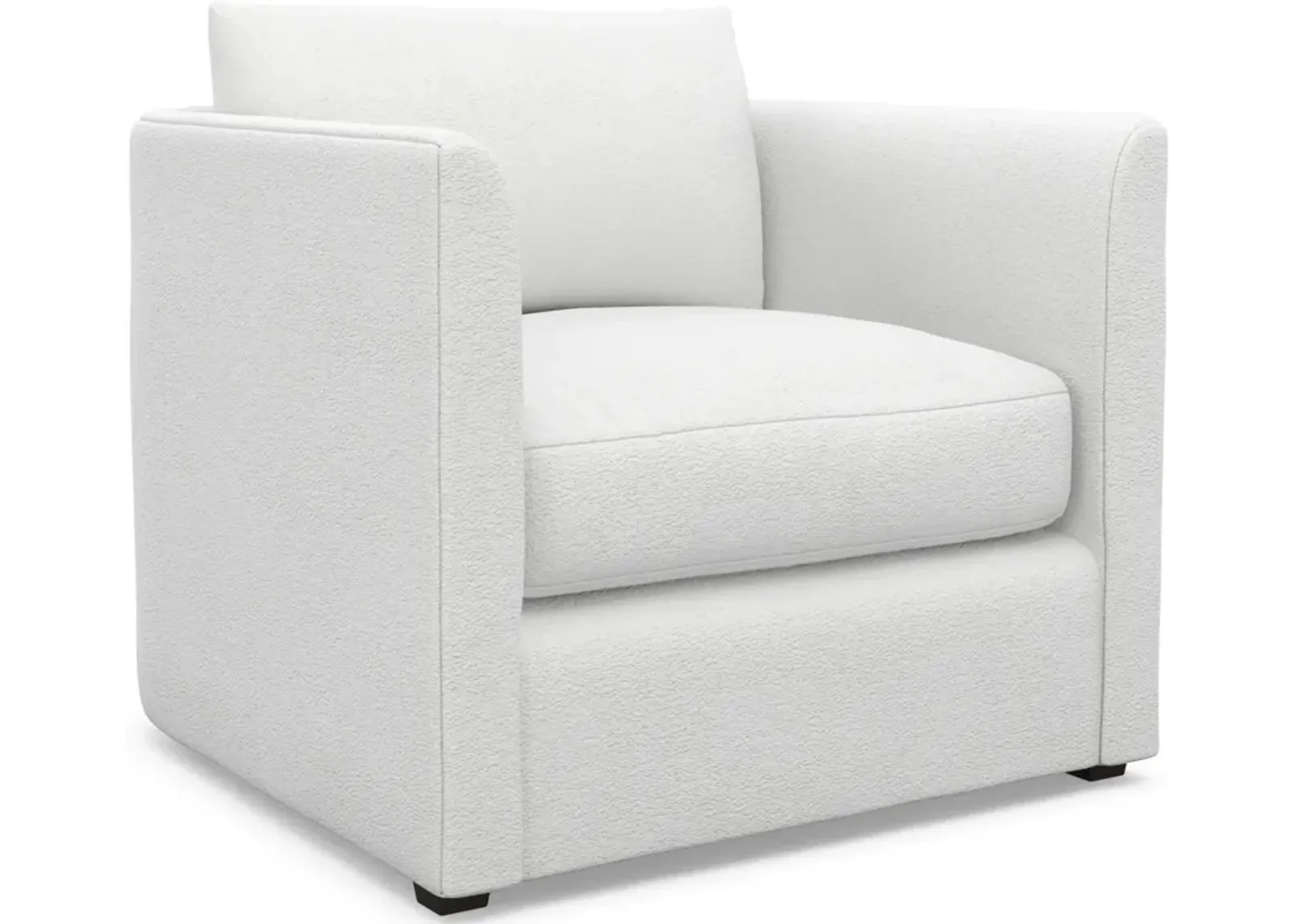 Benji Foam Comfort Accent Chair - Lovie Chalk