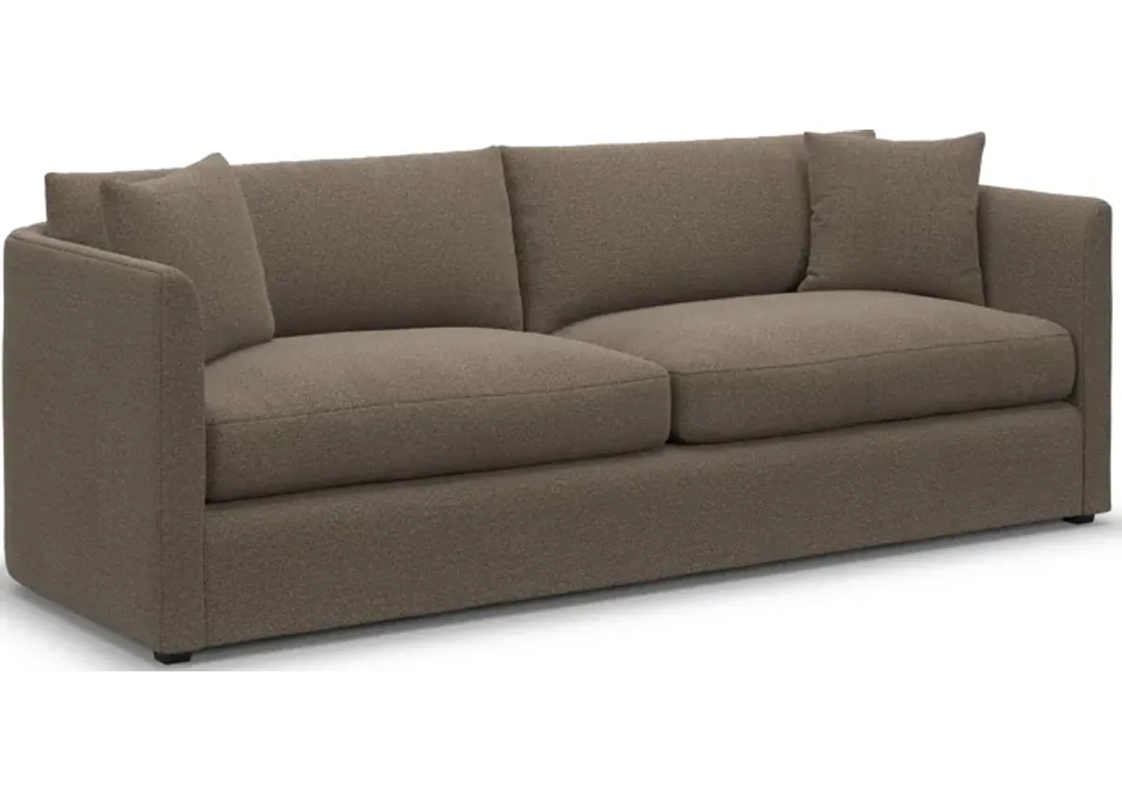 Benji Foam Comfort Sofa - Liv Umber