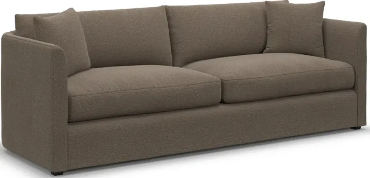 Benji Foam Comfort Sofa - Liv Umber