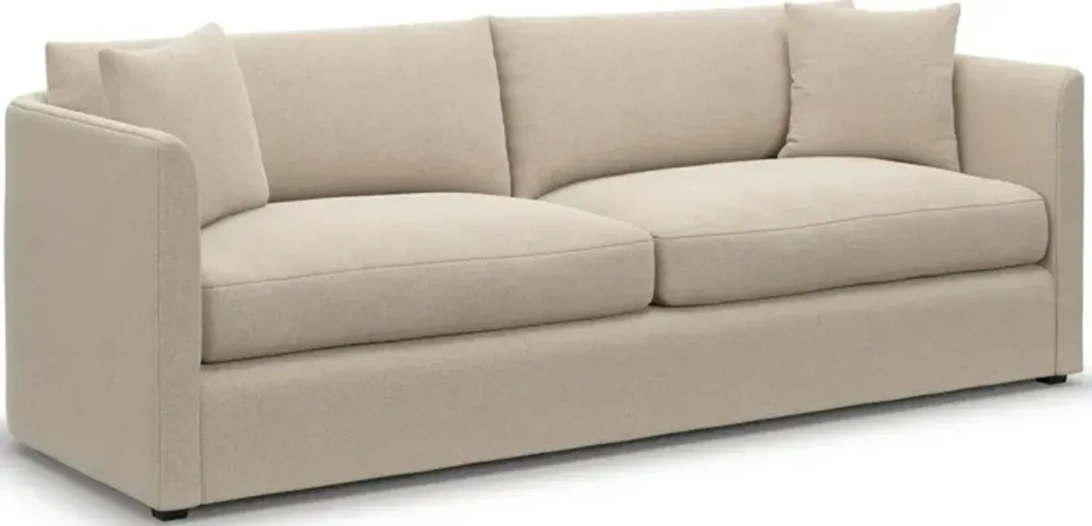 Benji Foam Comfort Sofa - Basker Antique