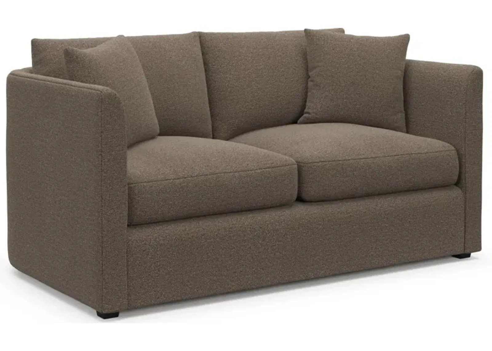 Benji Foam Comfort Loveseat - Liv Umber