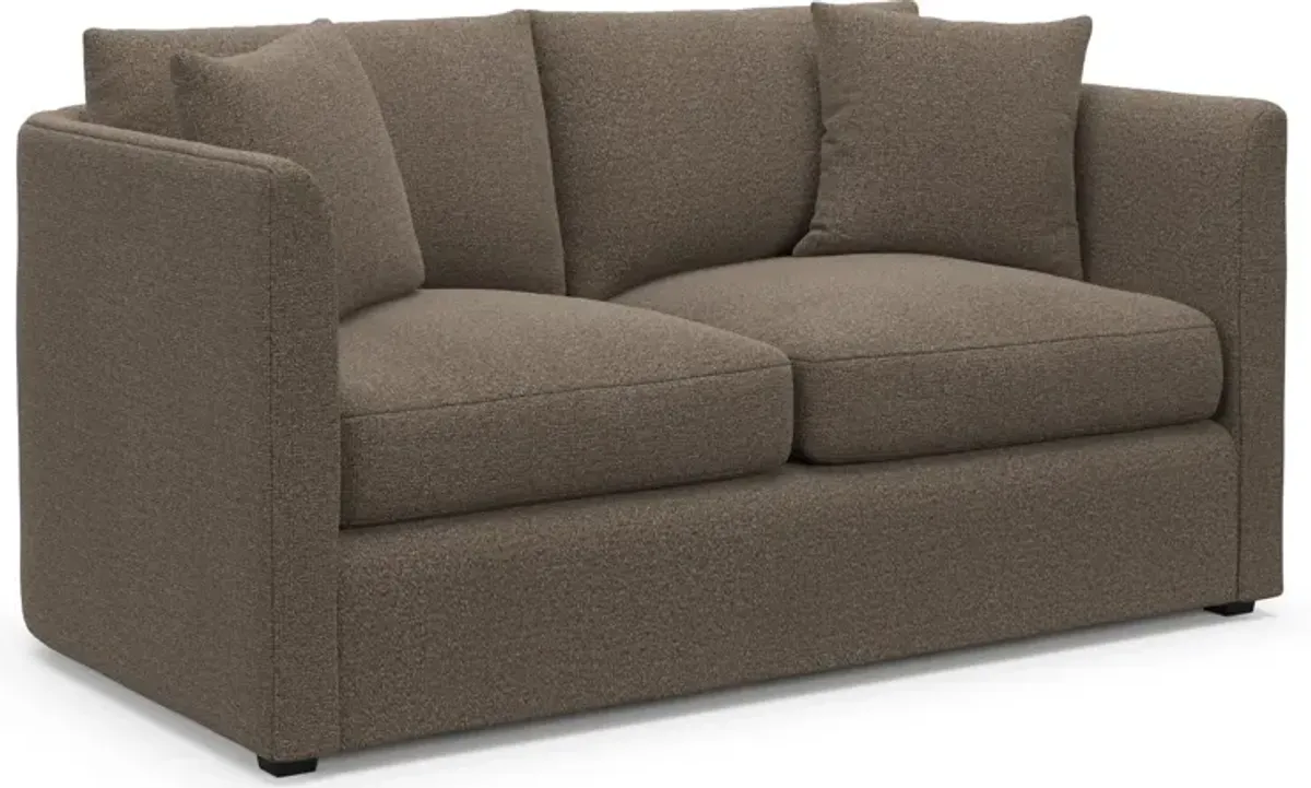 Benji Foam Comfort Loveseat - Liv Umber