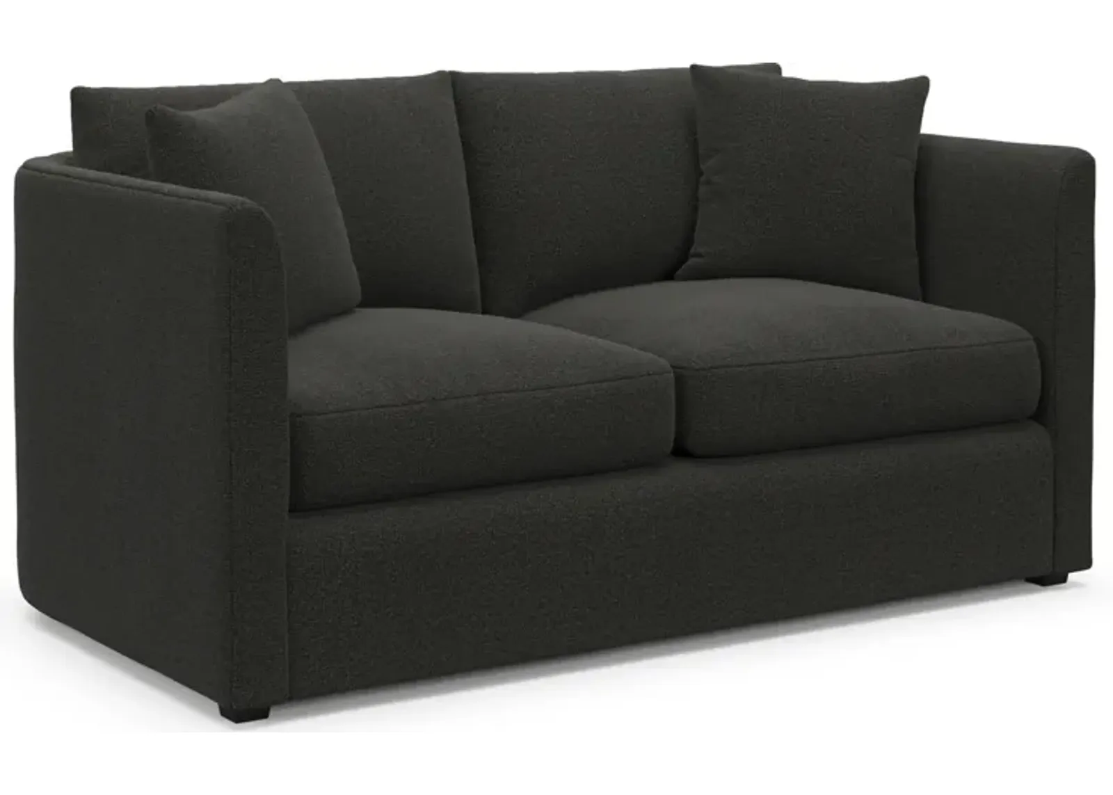 Benji Foam Comfort Loveseat - Liv Onyx