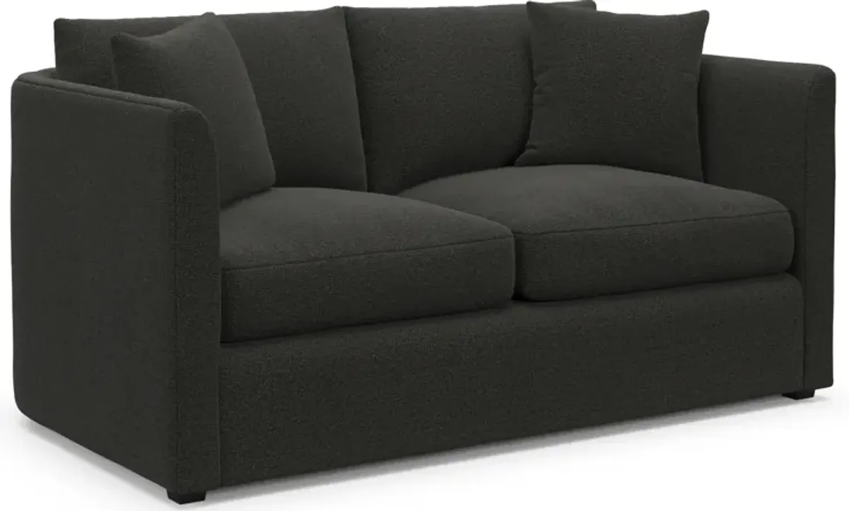 Benji Foam Comfort Loveseat - Liv Onyx