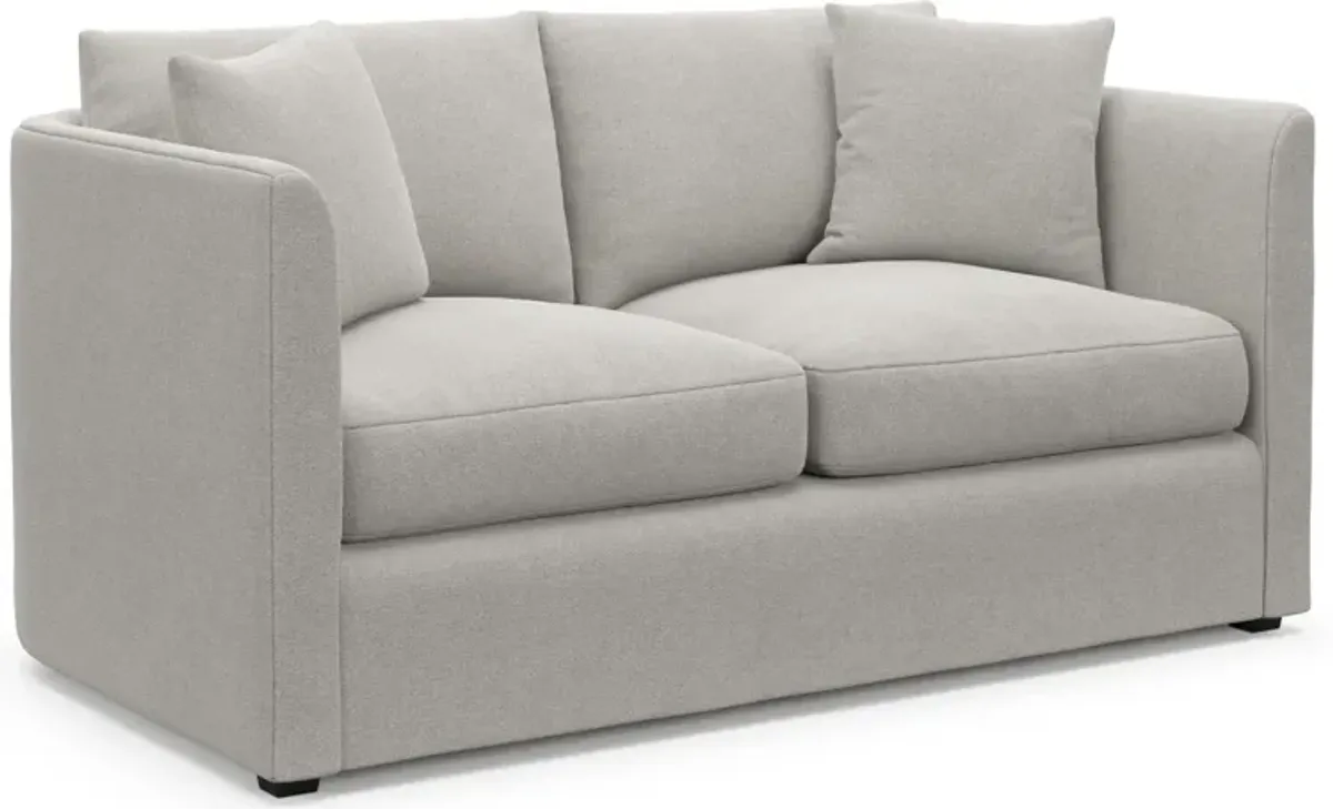 Benji Foam Comfort Loveseat - Basker Dove