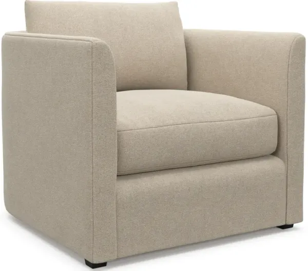 Benji Foam Comfort Accent Chair - Basker Antique