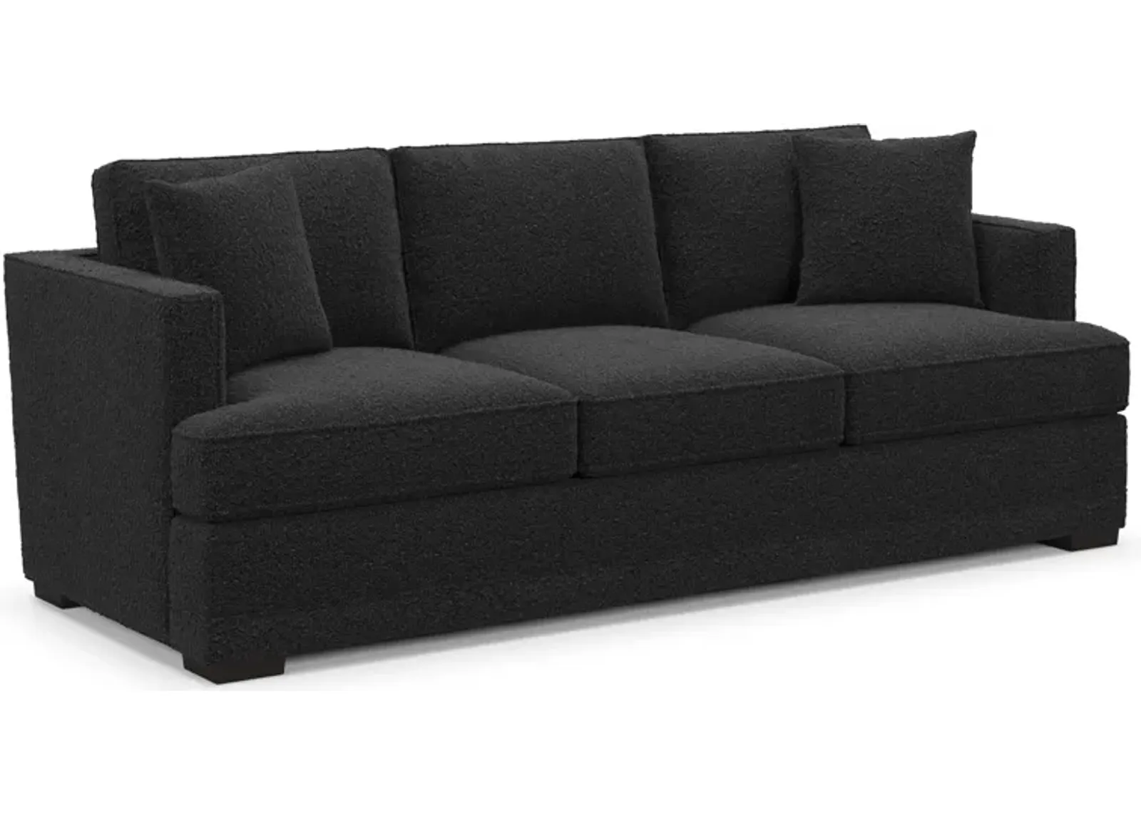 Pembroke Foam Comfort Sofa - Bloke Obsidian