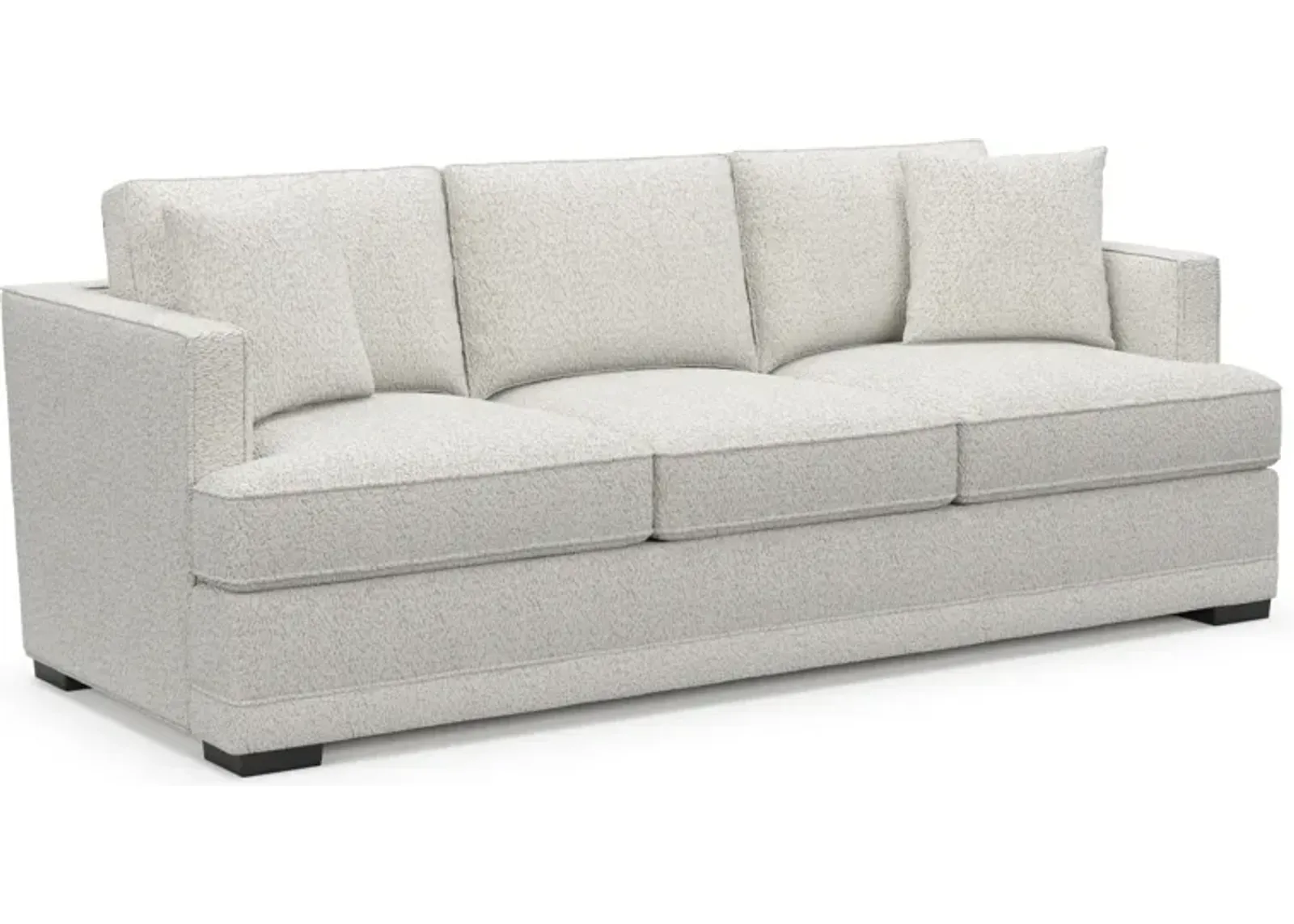 Pembroke Foam Comfort Sofa - River Rock Ivory