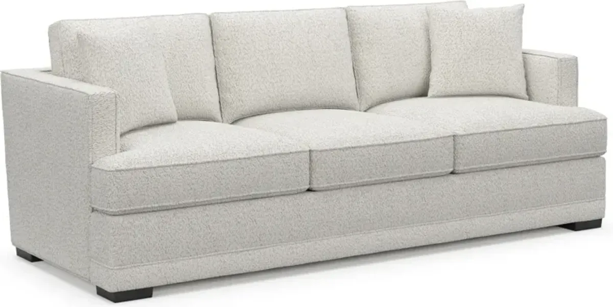 Pembroke Foam Comfort Sofa - River Rock Ivory