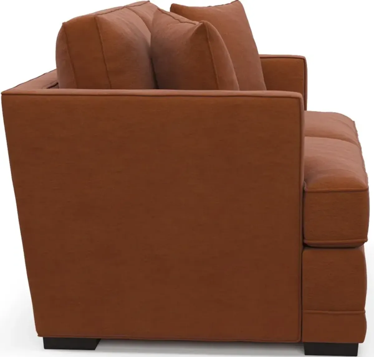 Pembroke Foam Comfort Loveseat - Merrimac Brick