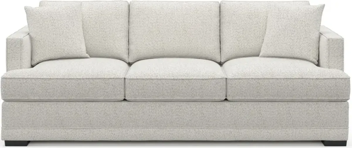 Pembroke Hybrid Comfort Sofa - River Rock Ivory