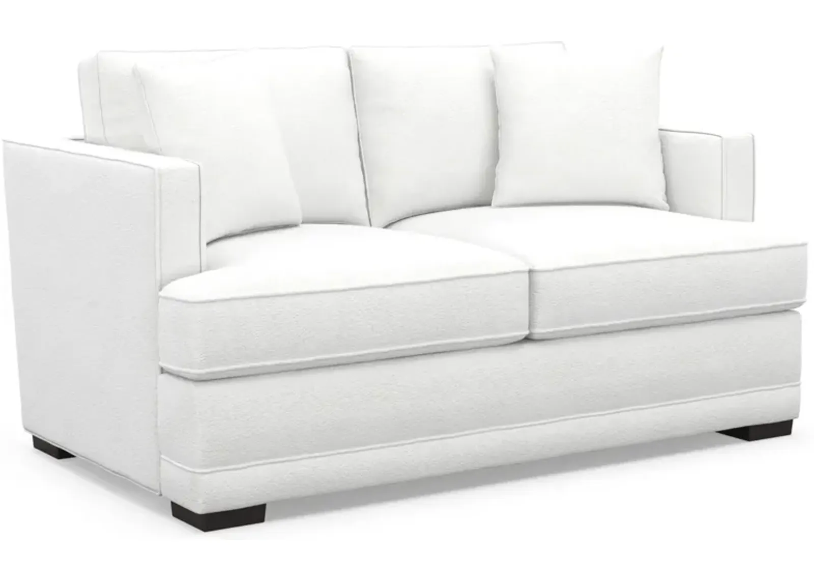 Pembroke Hybrid Comfort Loveseat - Lovie Chalk