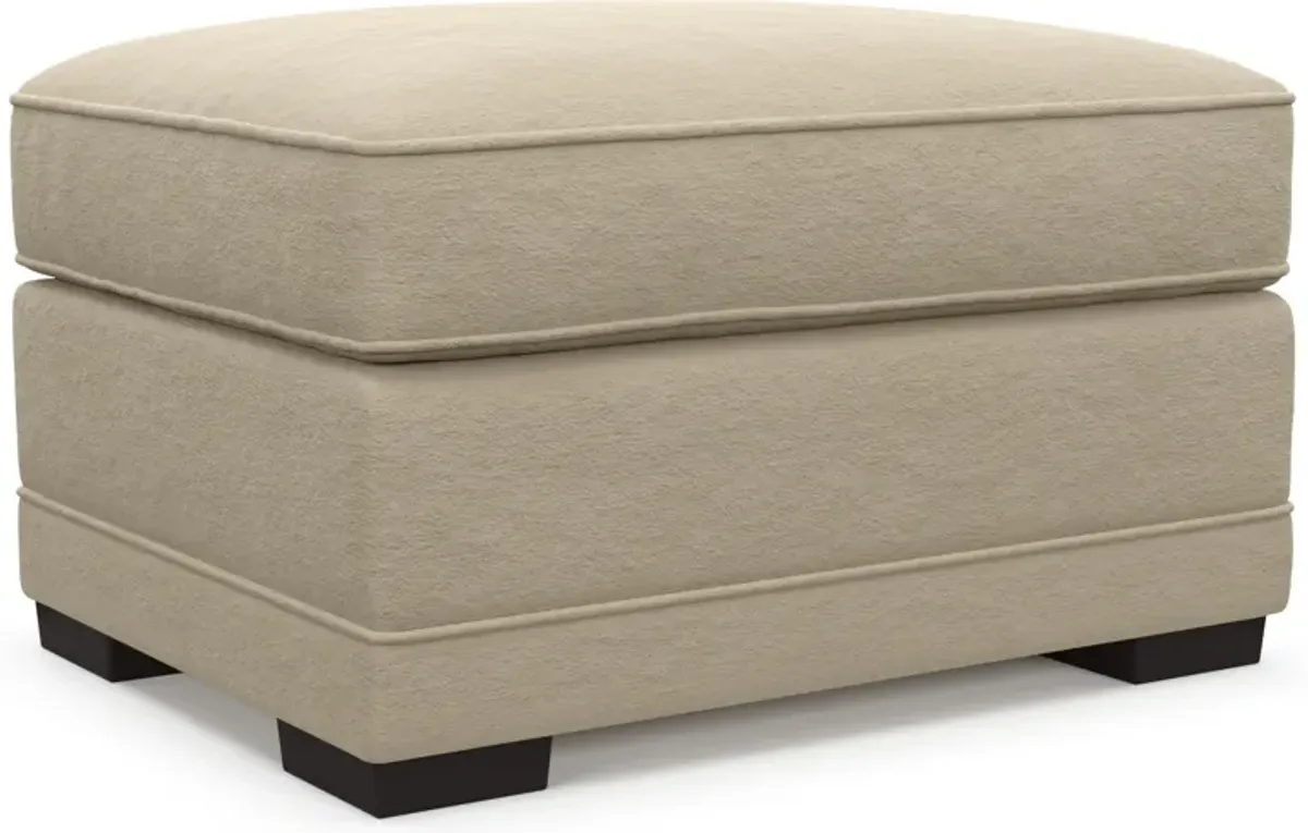 Pembroke Hybrid Comfort Ottoman - Merrimac Ecru