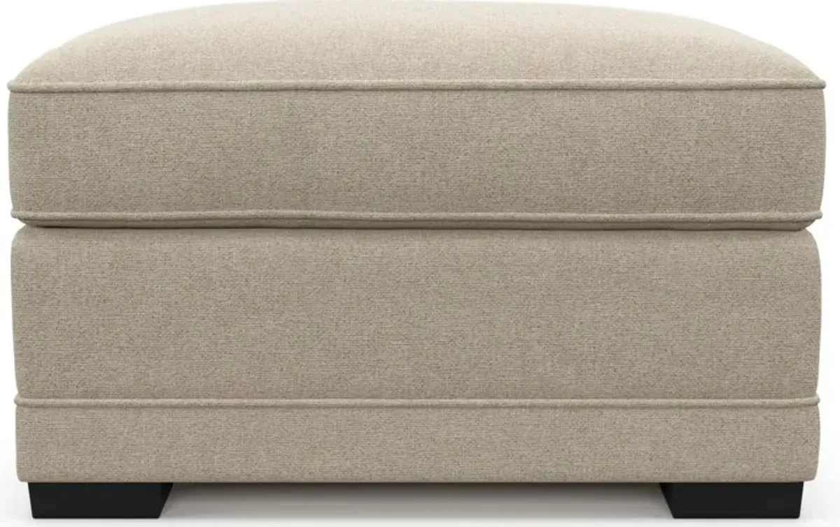 Pembroke Foam Comfort Ottoman - Basker Antique