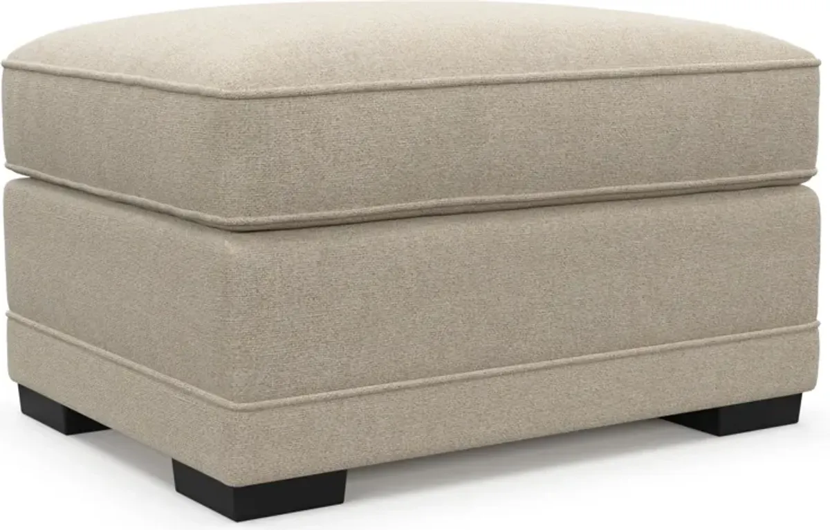 Pembroke Foam Comfort Ottoman - Basker Antique