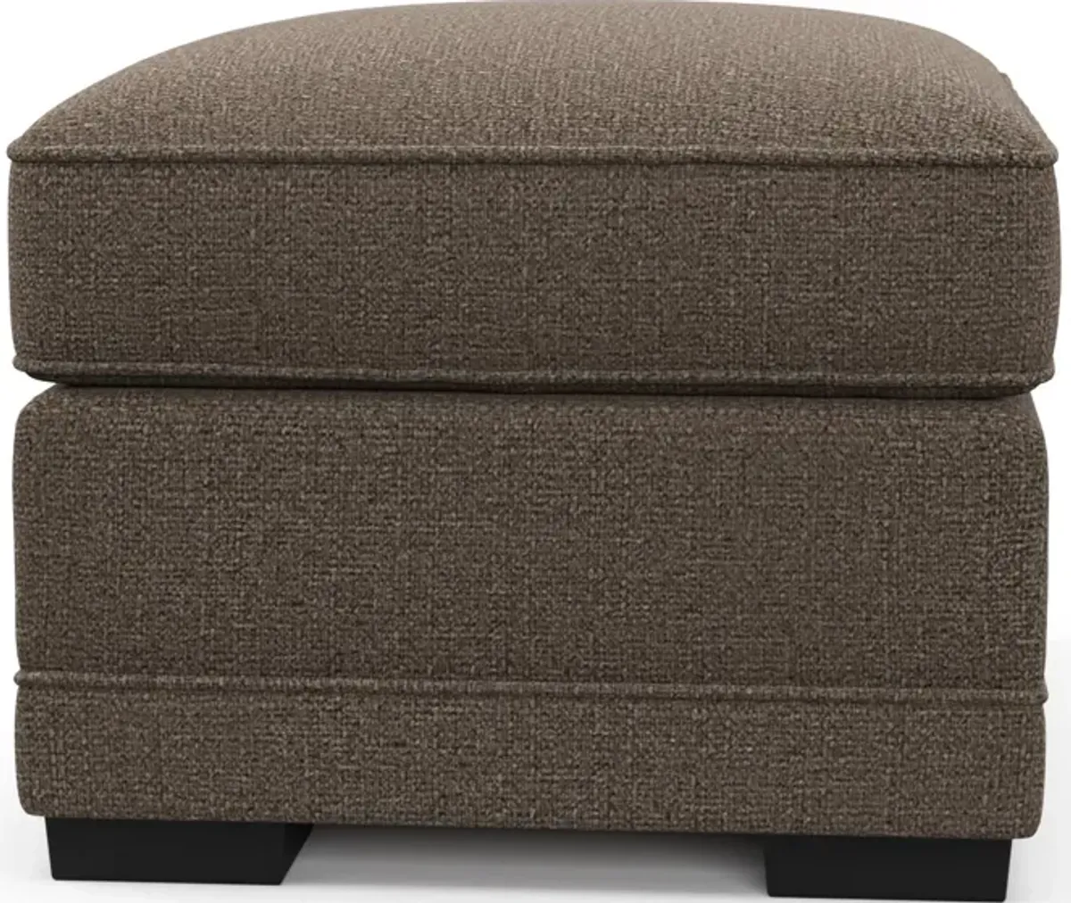 Pembroke Hybrid Comfort Ottoman - Liv Umber