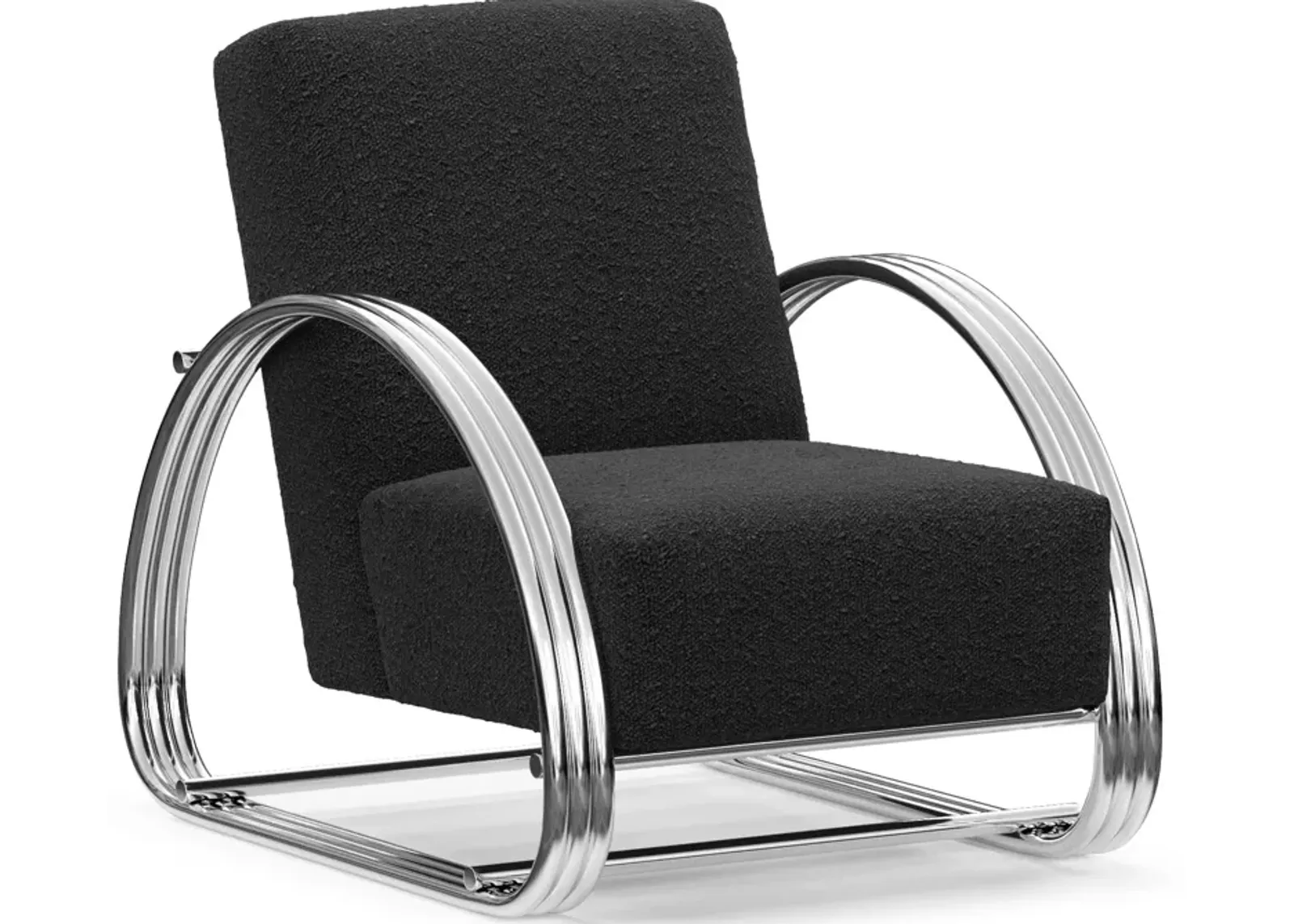 Beal Accent Chair - Bloke Obsidian