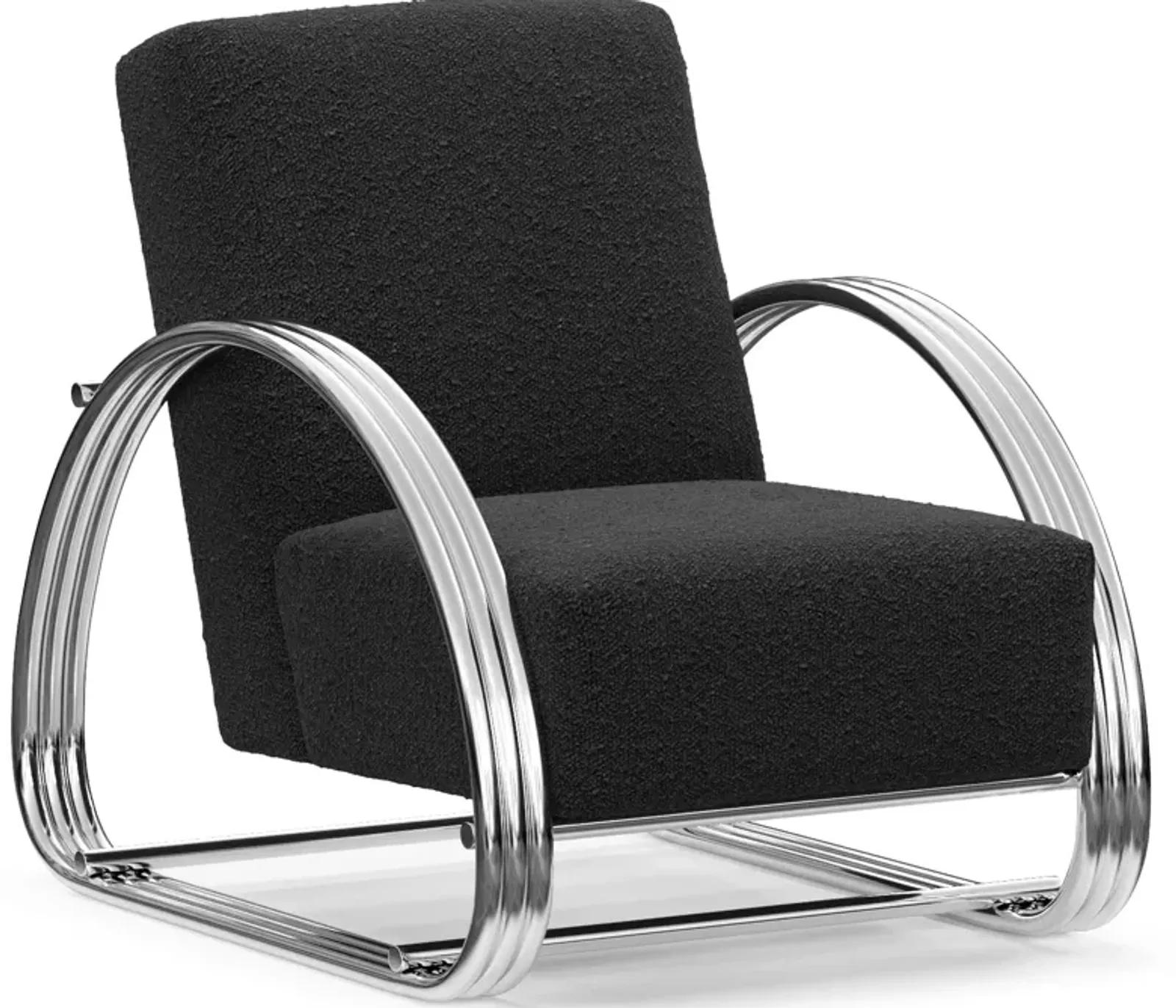 Beal Accent Chair - Bloke Obsidian