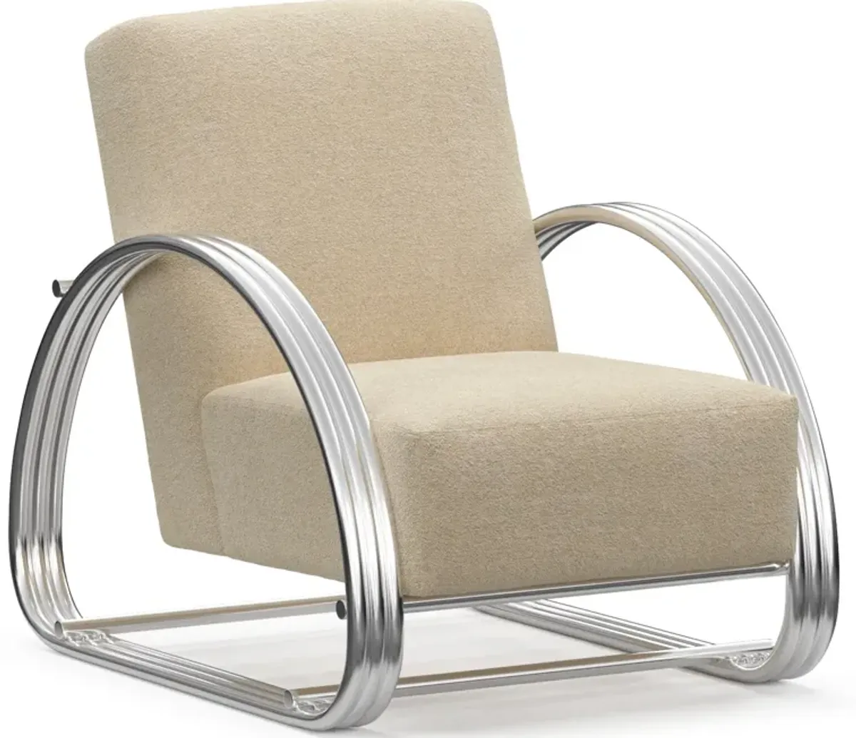 Beal Accent Chair - Midcentury Sand