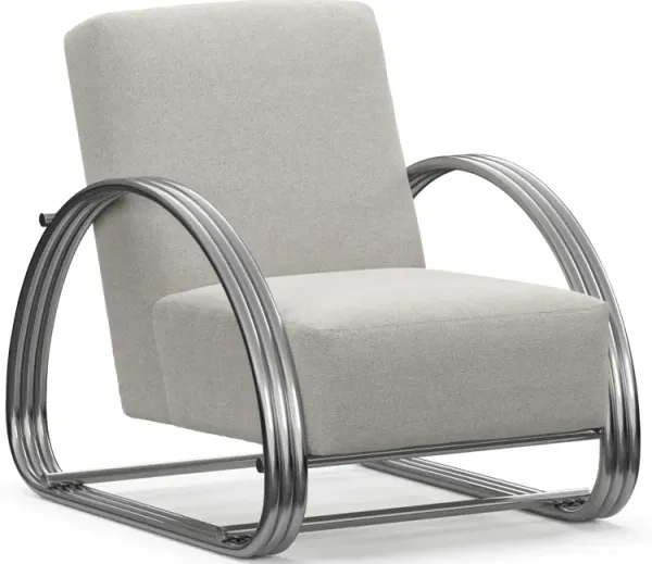Beal  Accent Chair - Basker Dove