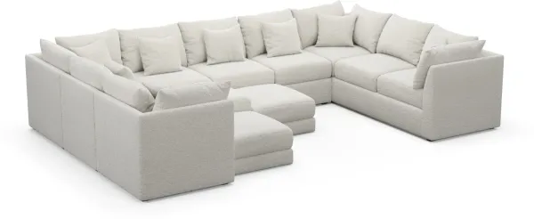 Nest Hybrid Comfort Sectional - Texel Gray