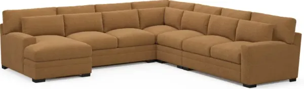 Winston Foam Comfort Sectional - Nora Camel