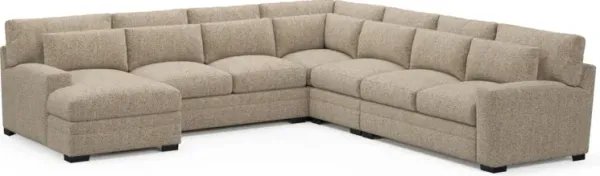 Winston Foam Comfort Sectional - Haley Sand