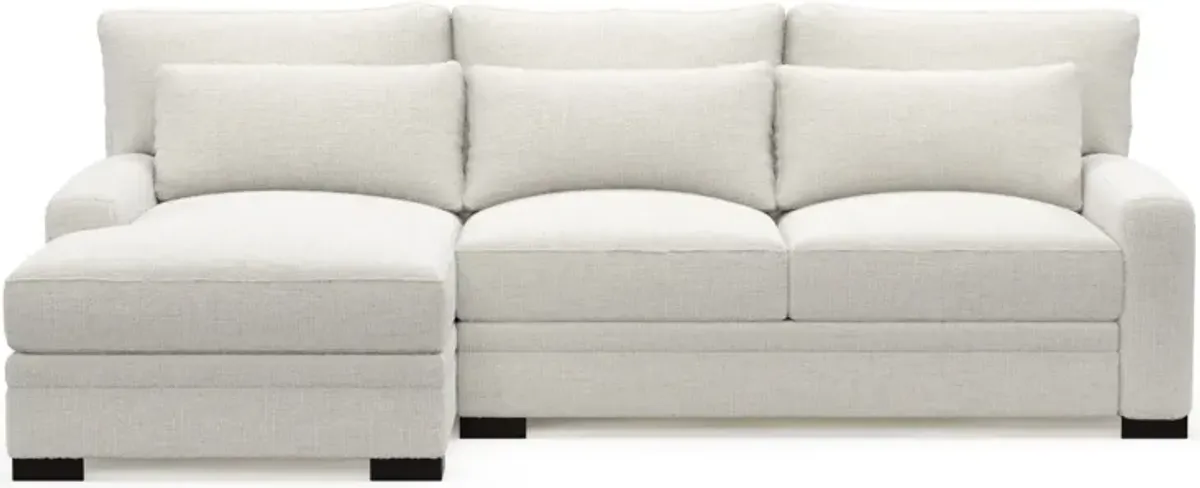 Winston Foam Comfort 2-Piece Sectional with Left-Facing Chaise - Bantu Pearl