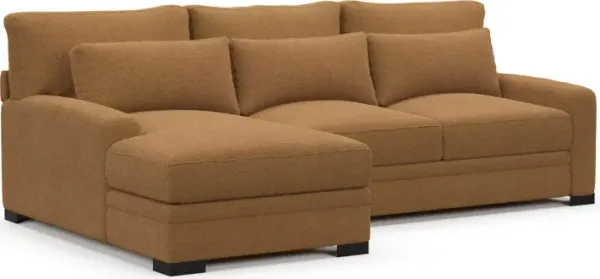 Winston Foam Comfort Sectional - Nora Camel