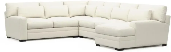 Winston Foam Comfort Sectional - Expedition Opal