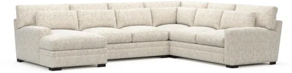 Winston Foam Comfort Sectional - Haley Oyster
