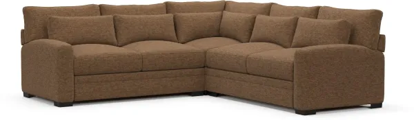 Winston Hybrid Comfort Sectional - Balvi Truffle