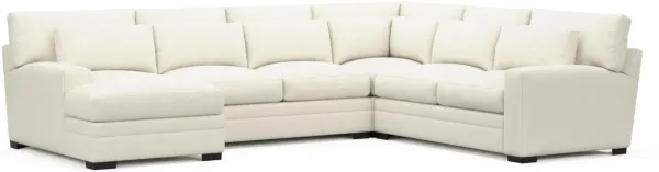 Winston Hybrid Comfort Sectional - Expedition Opal