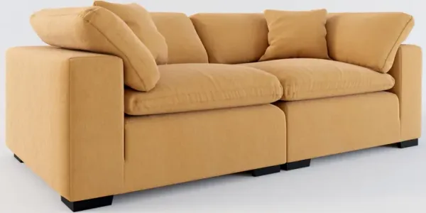 Plush Feathered Comfort 2-Piece Sofa - Merrimac Topaz