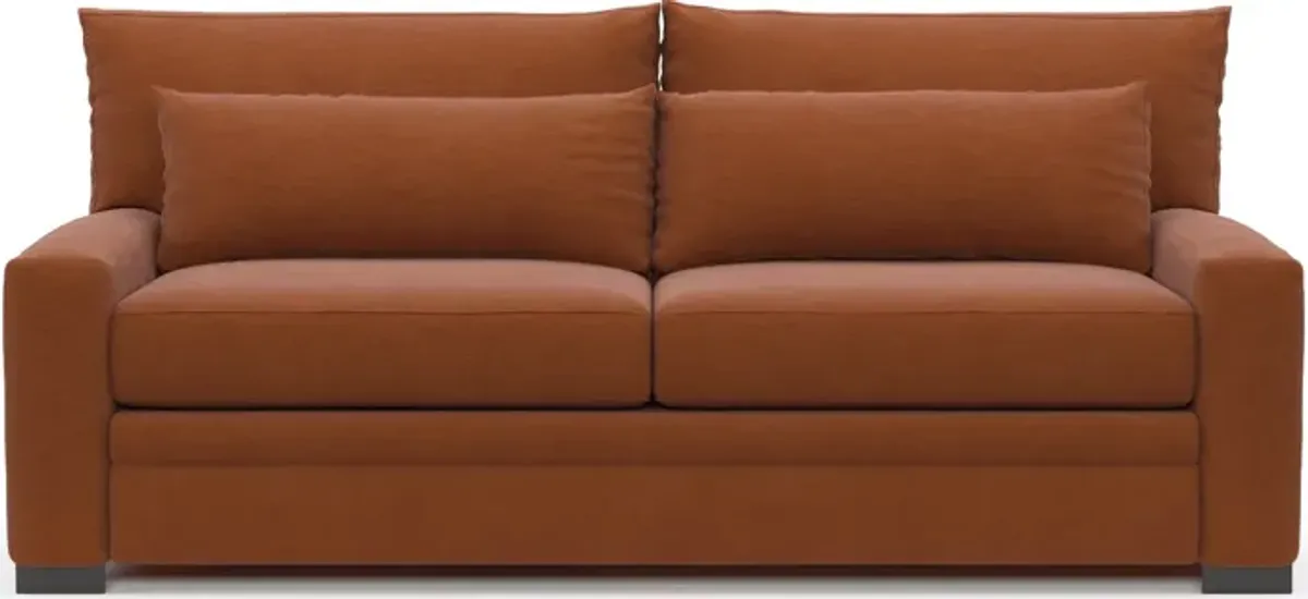 Winston Foam Comfort Sofa - Merrimac Brick